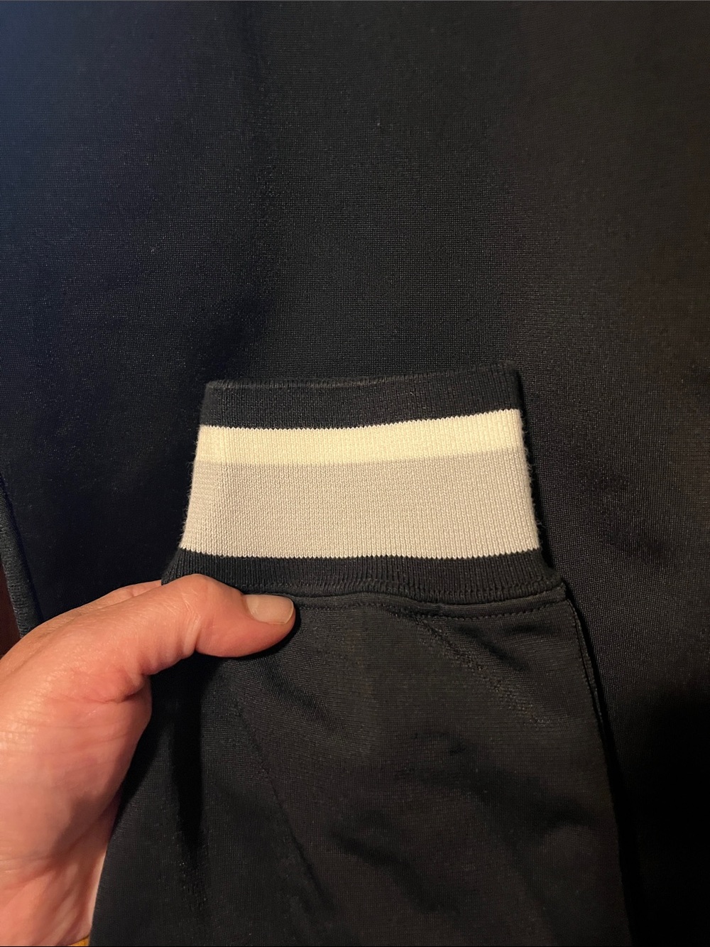 Nike Black Relaxed Track Pants - Picture 6 of 11